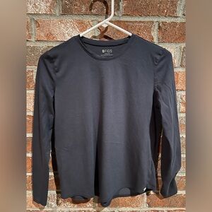 Figs Navy Long Sleeve soft top size xsmall